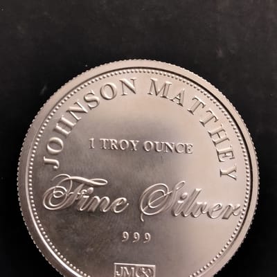 Vintage 1 oz Johnson Matthey Scales of Justice 