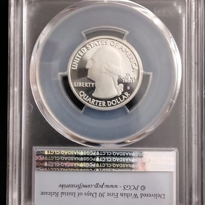 Silver First Strike 2017-S Effigy Mounds Quarter  - additional view