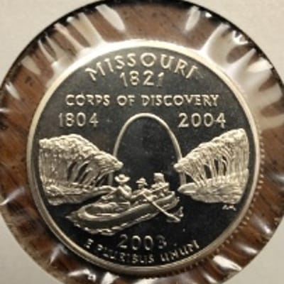 2003 Missouri Washington quarter proof 