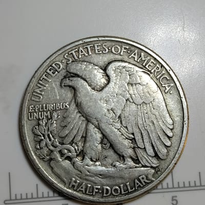 1944 walking liberty half dollar  - additional view