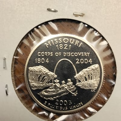2003 Missouri Washington quarter proof  - additional view