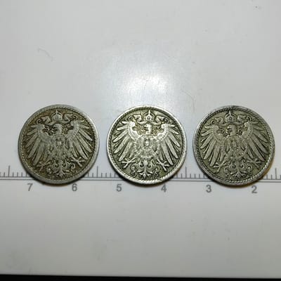 Pre-WWI German Empire Coin Lot