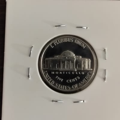 1968-S proof Cameo Jefferson Nickel - additional view