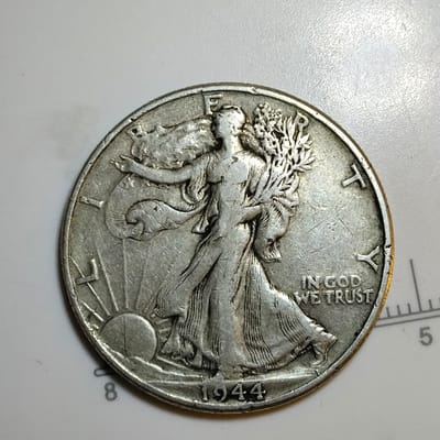 1944 walking liberty half dollar 