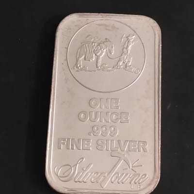1 oz SilverTowne Prospector Silver Bar .999 Fine