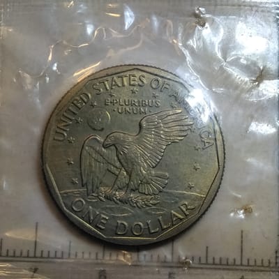1979 Susan B Anthony 1 dollar coin - additional view