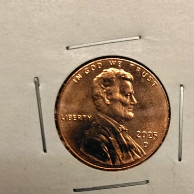 2025 Lincoln D Shield Cent