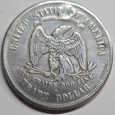 1875-S Trade Dollar - additional view