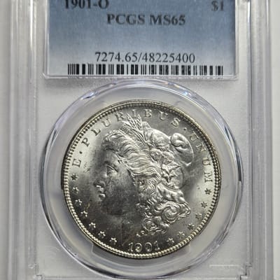 1901-O Morgan Dollar MS65