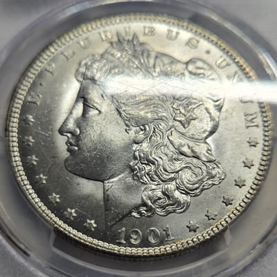1901-O Morgan Dollar MS65 - additional view