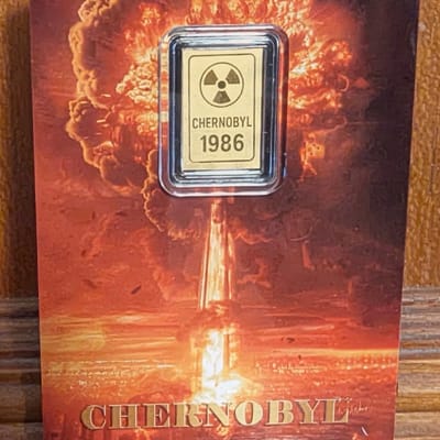 Republic of Liberia Chernobyl 1986 Gold Bar 2026 .