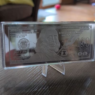 United States Federal Reserve System 4 Troy Oz Sil