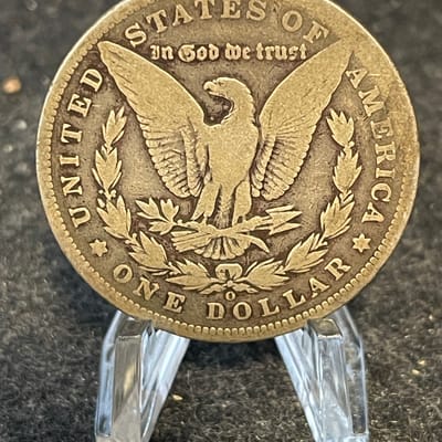 1896-O Morgan Silver Dollar $1 90% Silver - additional view