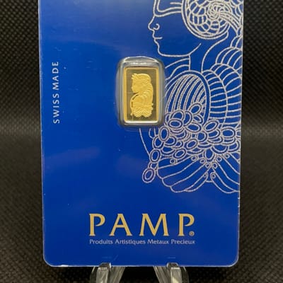 PAMP Suisse 1 Gram Gold Bar – Lady Fortuna – .9999