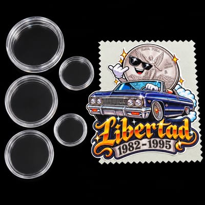 Libertad Gorditas 5 Coin Capsule Set 1982-95