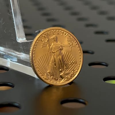 🦅 2001 American Gold Eagle – 1/10 oz - additional view