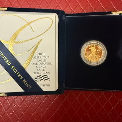 1/4 oz proof eagle 2008