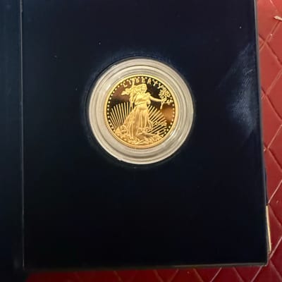 1/4 oz proof eagle 2008 - additional view