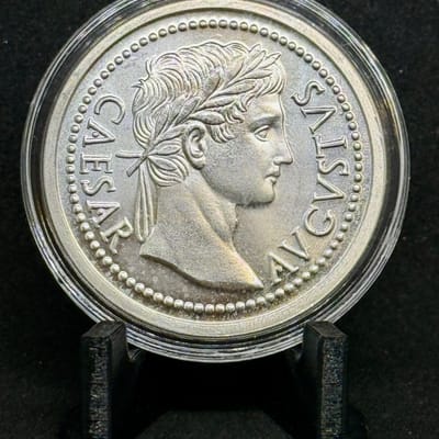 Caesar Augustus AG Silver Round