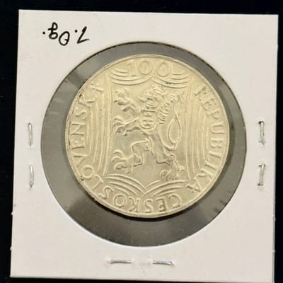 1949 Czechoslovakia 100 kc - Joseph Stalin - additional view