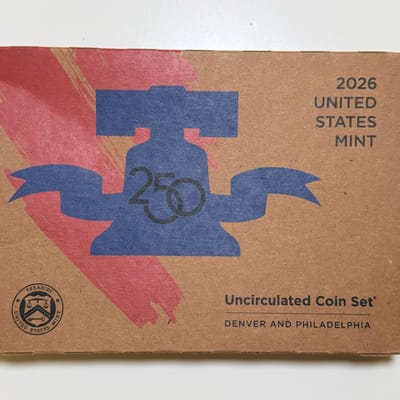 2026 United States Mint Uncirculated Coin Set