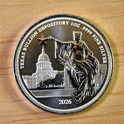 2026 State of Texas Lone Star Commemorative 
