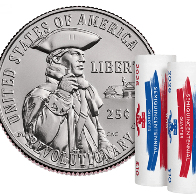 Sealed 2026 Revolutionary War Quarters 