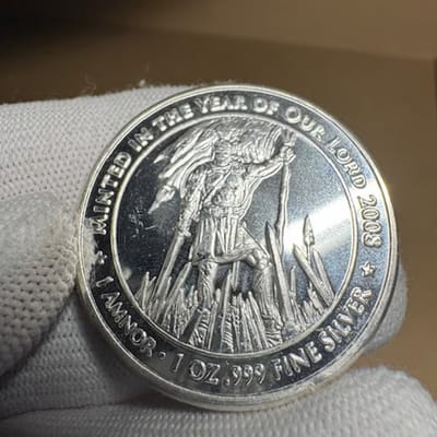 20 oz (20 Rounds) .999 Silver 2008 Captain Moroni 