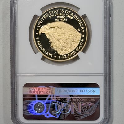 1776-2026-W Gold Eagle $50 PF69 UCAM  - additional view