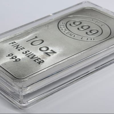 (10) JBR Recovery Ltd 10 oz .999 Fine Silver - additional view