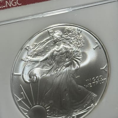 2006 Silver Eagle First Strike NGC MS69 BLAZE WHT! - additional view