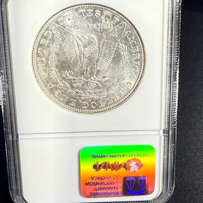 1882-S $1 MS64 MORGAN SILVER 90% SAN FRANSCISCO - additional view