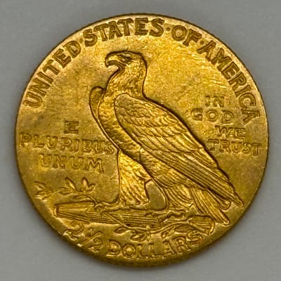 1911 $2.50 Indian Head Gold Quarter Eagle Coin WOW - additional view