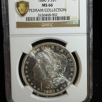1880-S Morgan Silver Dollar NGC MS66 PL LOOK! WOW!