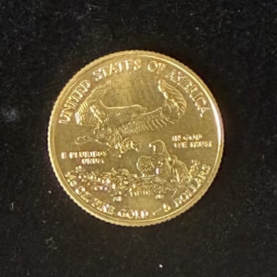 1/10 American gold eagle random year bu - additional view