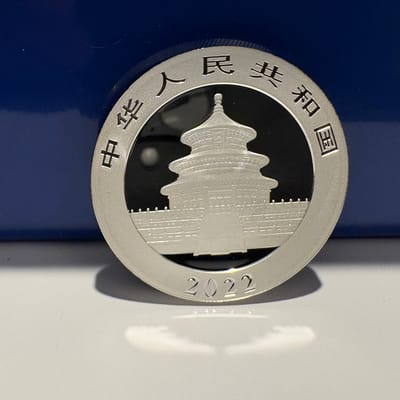 1 oz 2022 colorized panda  - additional view