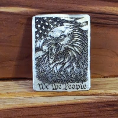 FTB- 2 ozt AVG "We the People" 999 FS Square