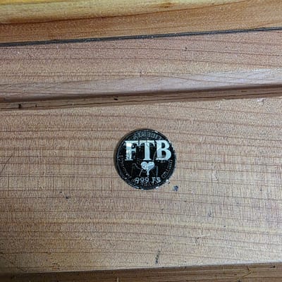 FTB- "Dragons See All" 1g .999 Fine Silver Round - additional view
