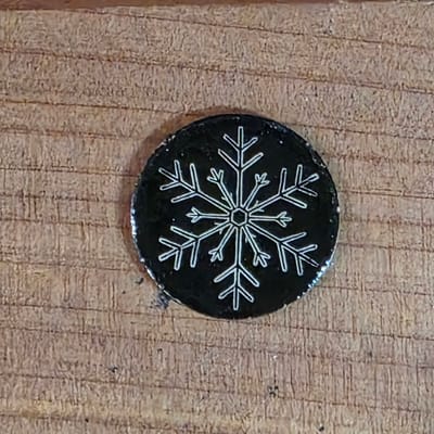 FTB- "Let it Snow" 1g .999 Fine Silver Round