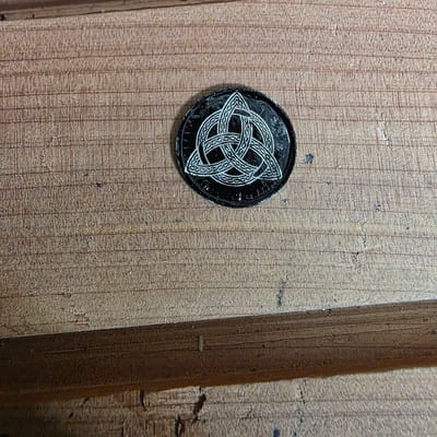 FTB- "Micro Knot" 1g .999 Fine Silver Round