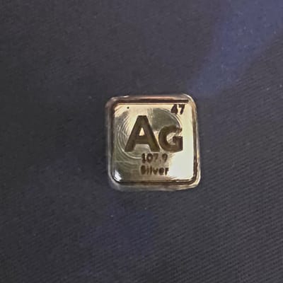 FTB Elemental Silver Cube | .75 OZT .999FS