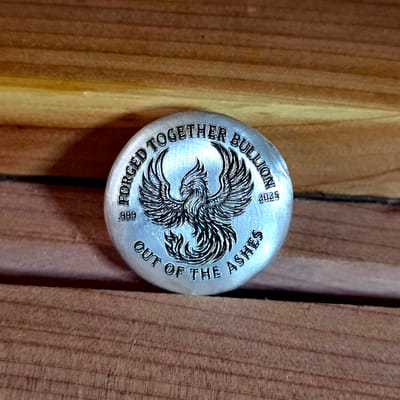 FTB- 1 ozt Hand Poured Phoenix Round