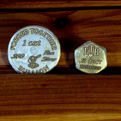 FTB- *COMBO* Hand Poured King of the Jungle .999FS - additional view