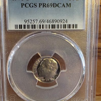 1978-S Roosevelt Dime PCGS PR69DCAM Proof