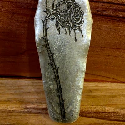 Beauty in Death | 2 ozt .999FS Coffin Bar - additional view