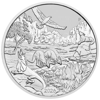 2026 Australia 1 Oz. Silver Wonders Of The Outback