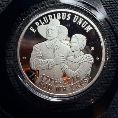 IN HAND 2026 S SILVER Proof Mayflower Compact SEMIQ 250 Quarter READY TO SHIP