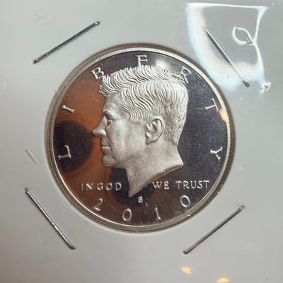2010 S Kennedy 90% Silver Proof