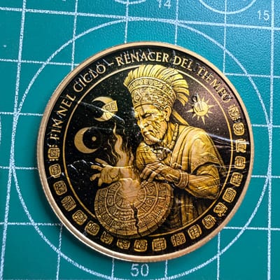 2024 Mexico Libertad Colorized Silver Coin 1 Oz.