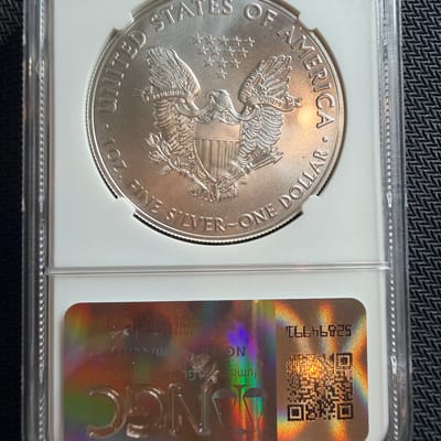 2017 American Silver Eagle NGC MS69 - additional view